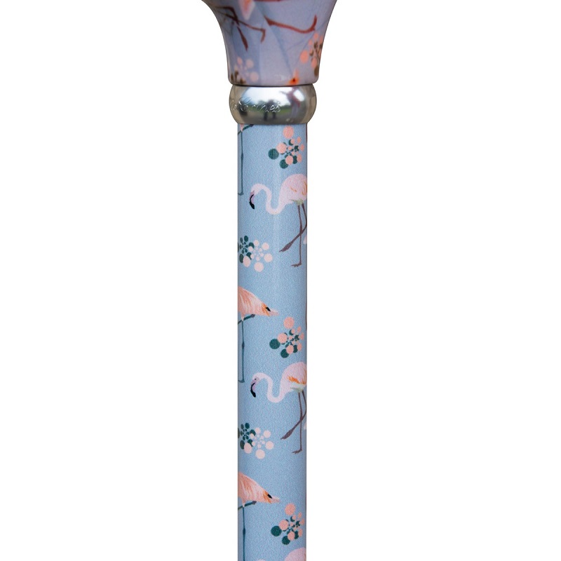 Flamingos Animal Friends Derby Adjustable Walking Stick